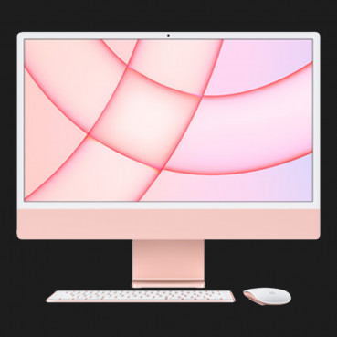 Apple iMac 24 with Retina 4.5K, 256GB, 8 CPU / 7 GPU (Pink) (MJVA3) - Фото 6